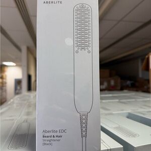 Aberlite EDC Beard & Hair Straightener - Black